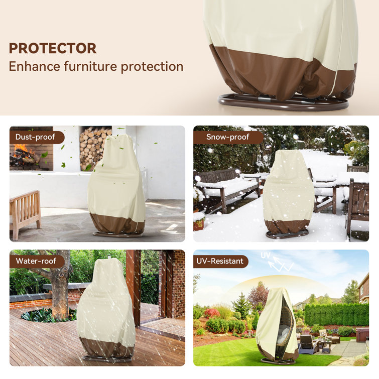 Arlmont & Co. Outdoor Swing Seat Cover Wayfair Canada